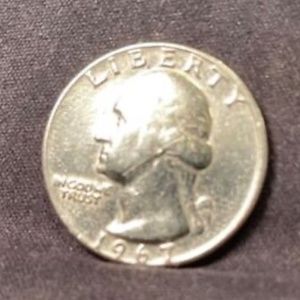 1967 Liberty Washington Quarter RF US Collectors Coin No Mint Mark  RARE